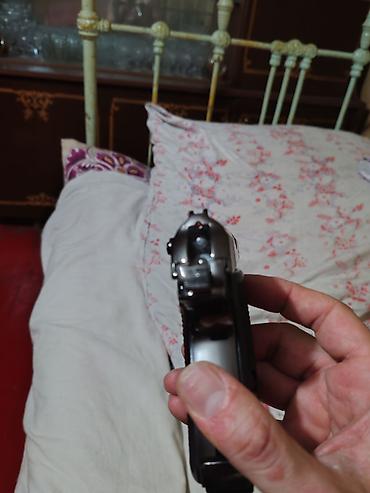oyuncaq silahlar satisi: AIRSOFT TAPANCA. WALTER PPK. TAM MAKAROV DIZAYNINDA. PNEVMATIK — 5