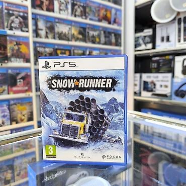 ps5 oyunlari: PS5 üçün "Snow Runner" oyun diski Snow Runner PS5 oyunu PlayStation — 1