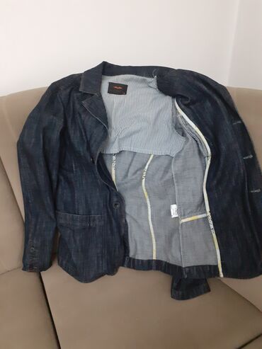 kožna jakna s: Jakna M (EU 38), bоја - Svetloplava