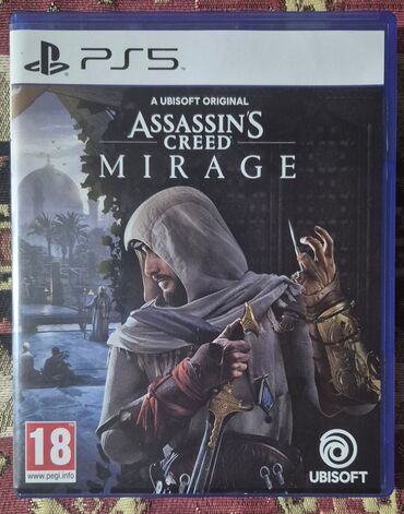 Oyun diskləri və kartricləri: AssassinS Creed Mirage Tərtəmiz Diskde cızığ falan yoxdu. qabdakı