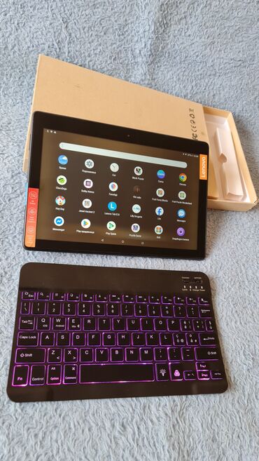 Tableti: Lenovo Tab E10 + bežična tastatura (set) - Tablet: Lenovo Tab E10 — 1