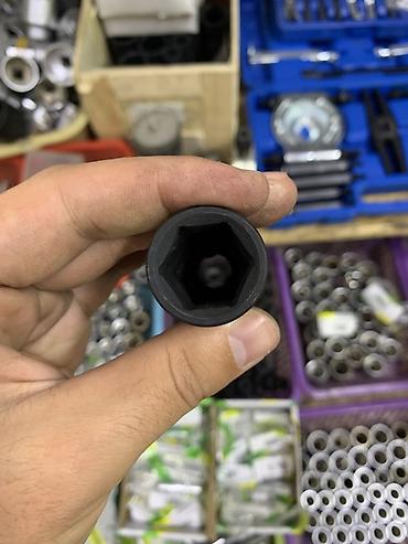 бур: Ударная глубокая торцевая головка 19 мм - Размер: 19 mm — 2