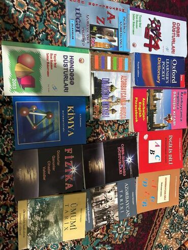 Tədris ədəbiyyatı: Universitet hazırlığı üçün idealdır.baha alınıb qiymətləri üstündə var — 13