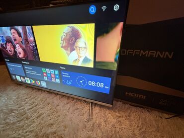 mega smart tv: Yeni Televizor Hoffmann LCD 43" FHD (1920x1080), Ünvandan götürmə, Ödənişli çatdırılma