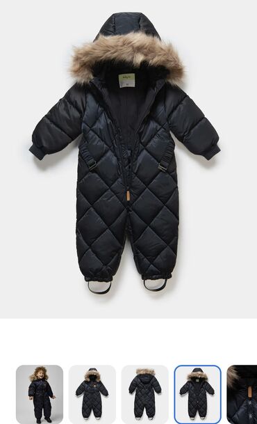 Верхняя одежда: Новые Комбинезон для девочек и для мальчика Размер 80 красный черный — 5