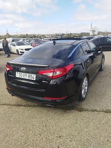 avtomobil qızdırıcı: Kia Optima SXL – biznes sinfi sedan - Korpusu: qara rəng, SXL paketi — 1
