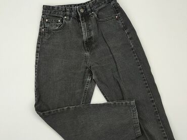 czarne jeansowe spódnice sinsay: Jeansy, SinSay, XS, stan - Dobry