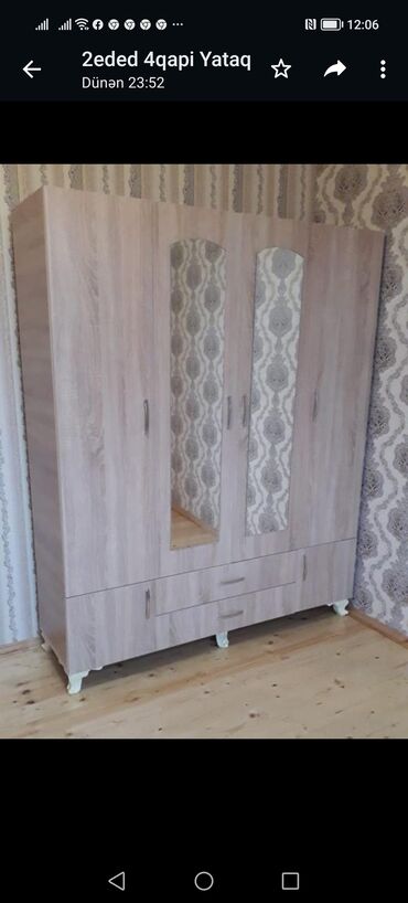 Dolablar: Yeni, Açılan, 4 qapılı Düz dolab, Dolab-asılqan, Türkiyə — 13