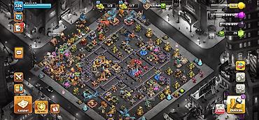 Clash of Clans hesabı – yüksək inkişaf etmiş kənd və tam dolğun