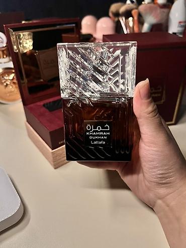 belle odeur parfum: Lattafa Khamrah Dukhan – Eau de Parfum, 100 ml (3.4 fl.oz) Orjinal — 2