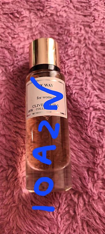 UCUZ SATILIR ŞŪṢƏ BUTULKADA QADIN ÜCÜN "MY WAY ƏTRİ. " CLİVE