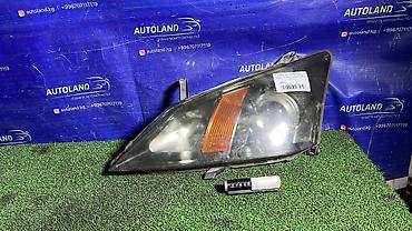 ls: Передняя левая фара Toyota 2001 г., Б/у, Оригинал, Япония — 1