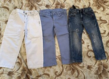 jeans salvar: 3 yaş. Zara, jacadi,stummer markası. 1-2 defe geyilib