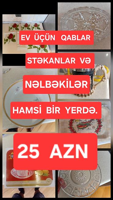 BÜTÜN KOMPLEKT 25 AZN . EV ÜÇÜN QABLAR VƏ STƏKAN NƏLBƏKİLƏR lalafo.az -da BÜTÜN KOMPLEKT 25 AZN . EV ÜÇÜN QABLAR VƏ STƏKAN NƏLBƏKİLƏR