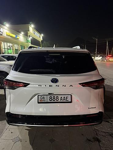 Toyota: Toyota Sienna: 2021 г., 2.5 л, Автомат, Гибрид, Минивэн — 4