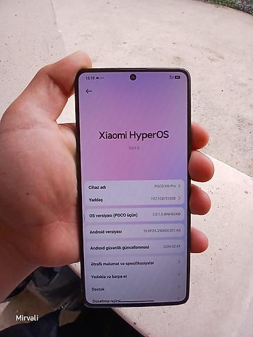 Poco: Poco M6 Pro, 512 GB, rəng - Qara, Sensor — 5