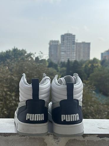idman qacis: PUMA hündür boğazlı idman ayaqqabısı çox az istifadə olunub(kiçik — 8