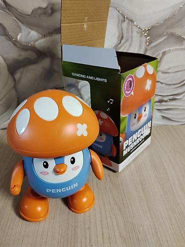 Музыкальная игрушка Penguin Mushrooms с подсветкой и танцующими