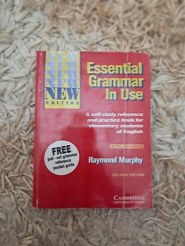 Kitablar və jurnallar: Məhsul: Essential Grammar in Use – Raymond Murphy Nəşriyyat: Cambridge — 1