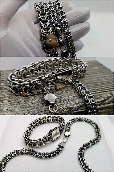 Серебряные цепочки: Изготовление Цепей и Браслетов ⛓️💎 Серебро 925-960 проба, на Заказ — 18