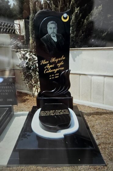 Başqa xidmətlər: Qəbir daşlarının sifarişiçatdırılma quraşdırılması qəbul — 12