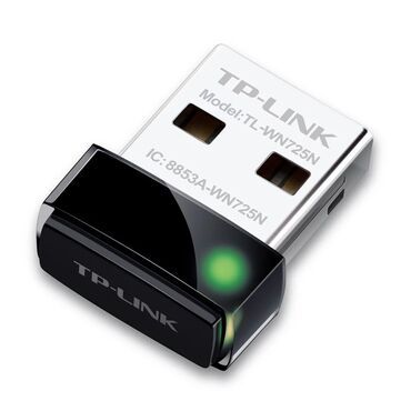 Səsgücləndiricilər, qulaqlıqlar və mikrofonlar: Şəbəkə Nano USB-adapteri 150Mbps TP-Link TL-WN725N
