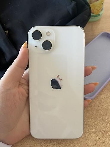ayfon 13 sadə: IPhone 13, 128 GB, Ağ, Face ID — 1