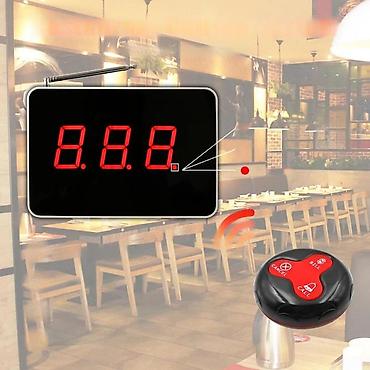 accent monitor: Restoran və kafe üçün rəqəmsal ofisiant çağırış monitoru (Wireless — 2