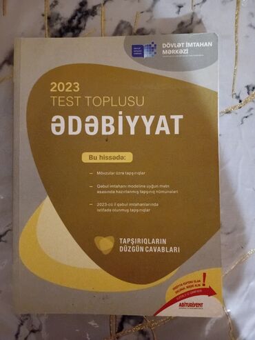 Testlər: 2023-cü il buraxılışı olan bu "Azərbaycan Dili Test Toplusu" kitabı