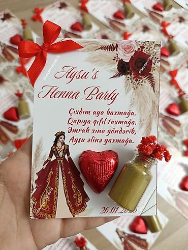 xonca novruz: Xınayaxdı mərasimləri üçün aksesuarlar. Paylama konfetlərin — 8