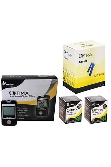 Qlükometrlər: Şəkər ölçən aparat.Qlyukometr.Optima.6 saniyədə dəqiq — 2