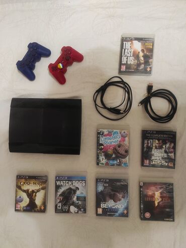 компьютер в бишкеке: Play station 3 super slim с обьемом памяти в 500 гигабайт.Продаю со