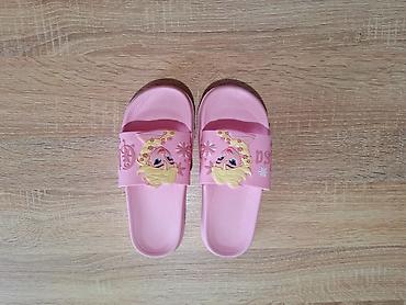 hm majice za devojcice: Nove roze papuče Frouzen br 35 ug 21,5 cm, letnje devojčice Nove — 3