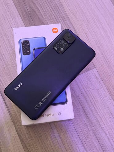 redmi note 11 ekran orjinal: Redmi Note 11S, 128 ГБ, цвет - Черный, Сенсорный, Отпечаток пальца, Face ID
