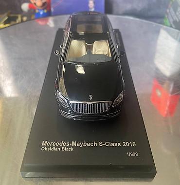 Avtomobil modelləri: Коллекционная модель Mercedes-Maybach S-class X222 obsidian black 2019 — 5
