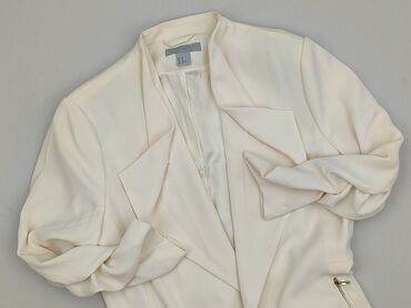 czarną marynarka damska h: H&M, Marynarka damska, rozmiar L