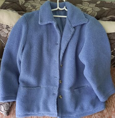 ženske zimske jakne sa krznom: 2XL (EU 44), 3XL (EU 46), With lining, Faux fur, color - Light blue