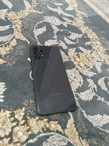 samsung g4: Samsung Galaxy A32, Б/у, 128 ГБ, цвет - Черный, 2 SIM