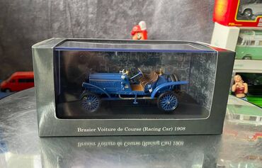 Avtomobil modelləri: Коллекционная модель Brasier Voiture de Course blue Racing 1908