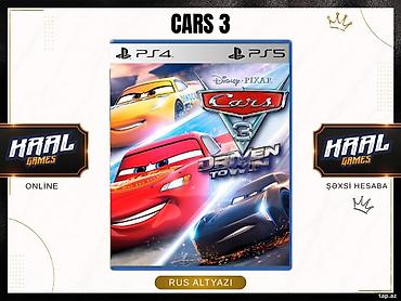 random hesab: PS4/PS5 üçün "Cars 3: Driven to Win" oyunu 👑 PS4 və PS5 üçün Cars 3 — 1