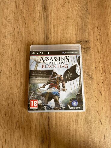 ps3 oyunu: Assassins Creed IV Black Flag (Ps3) disk. Tam əla vəziyətdə. diskdə