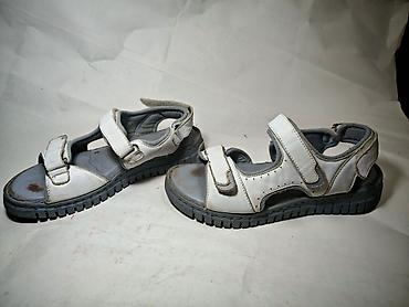 ağ kablok: Forelli qadın sandal modeli - Brend: Forelli - Rəng: ağ/boz - — 4