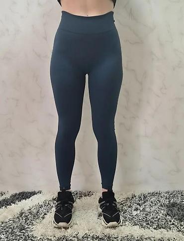 Helanke, biciklistički šortsevi: Ženske sportske helanke – visok struk, duboki kroj - Kroj: visok — 1