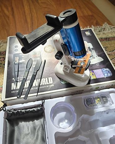 Digər oyuncaqlar: “Alloy Microscope” – uşaqlar üçün stolüstü mikroskop dəsti — 2