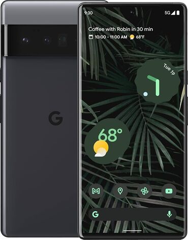 Google: Google Pixel 6 Pro, Б/у, 256 ГБ, цвет - Серый, 1 SIM, eSIM