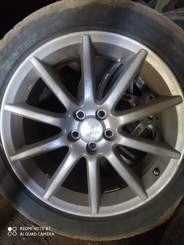 диск форестер: Литые Диски R 18 Subaru, Комплект, отверстий - 5, Б/у