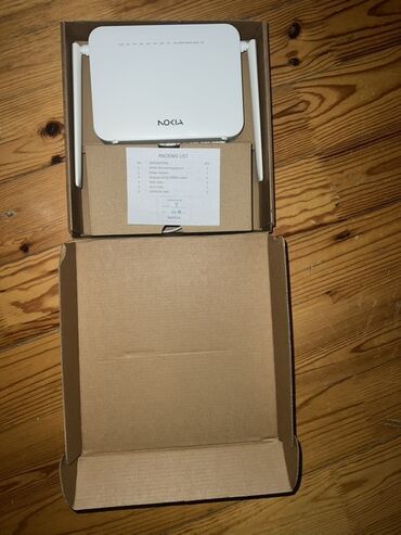 Компьютеры, ноутбуки и планшеты: Nokia 5G Wi‑Fi marşrutlayıcı (router) – qutu komplekti Xüsusiyyətlər