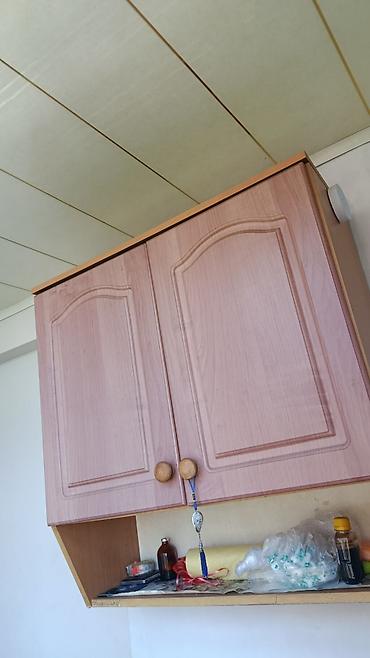 Mətbəx dolabları: Mətbəx üst dolabı - Material: Laminat/MDF karkas, taxta teksturalı — 1