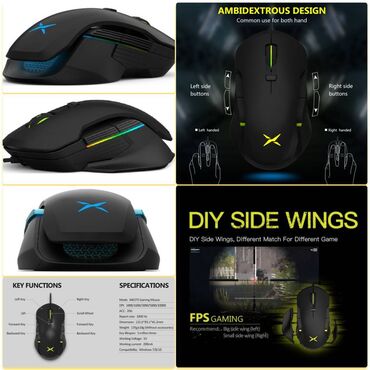 gaming mouse: Игровая мышь Delux M627S Gaming Mouse Качество