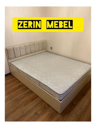Кровати: Новый, Двуспальная кровать, С матрасом, Турция